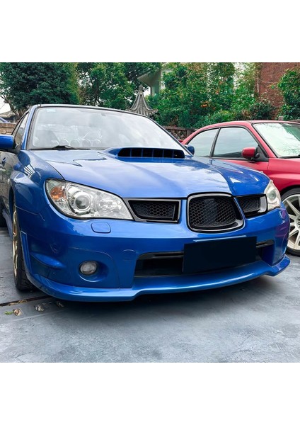 Subaru Impreza Wrx Için Stı 9. 2006-2007 Araba Ön Orta Izgara Grille Kapak Trim Sticker Aksesuarları Siyah (Yurt Dışından) fiyatları