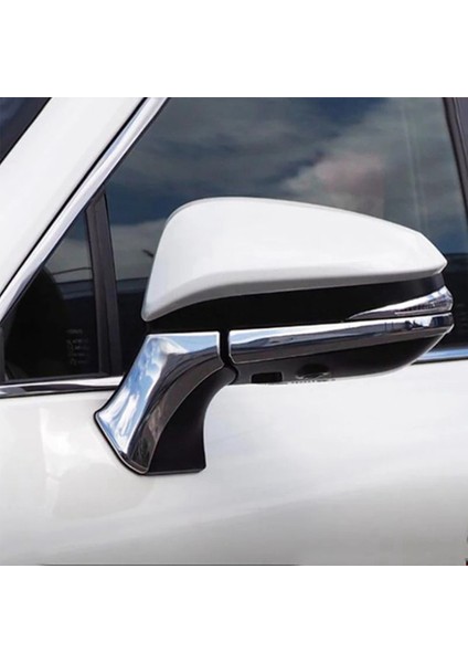Toyota Harrier Venza XU80 2020-2022 Lhd Siyah Için Araba Yan Kapı Ayna Trim Dikiz Ayna Taban Dekor Kapağı (Yurt Dışından) fiyatları
