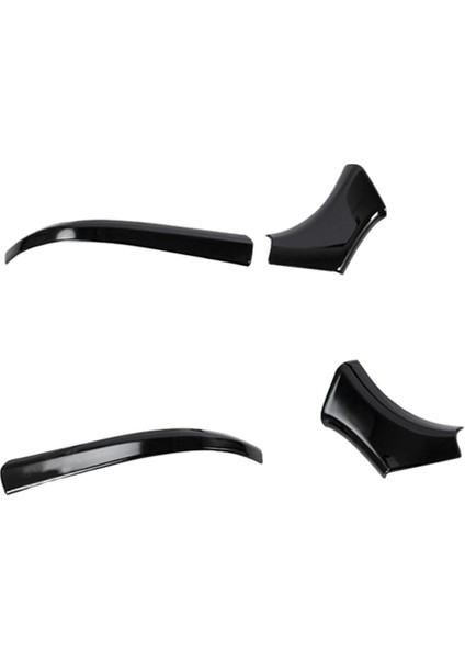 Toyota Harrier Venza XU80 2020-2022 Lhd Siyah Için Araba Yan Kapı Ayna Trim Dikiz Ayna Taban Dekor Kapağı (Yurt Dışından) modelleri