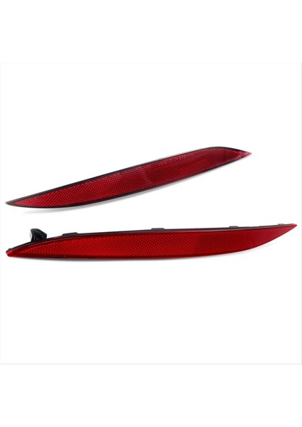 1paır Sol ve Sağ Kırmızı Tampon Refleks Reflektör Işık Lambası 1034342-00-C 1034343-00-C Tesla Model x 2016-2023 (Yurt Dışından)
