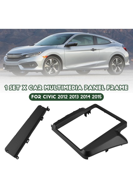 Honda Civic Için Araba Multimedya Panel Çerçevesi 2012 2013 2014 2015 9 Inç Android Stereo Panel (Yurt Dışından) fırsatları
