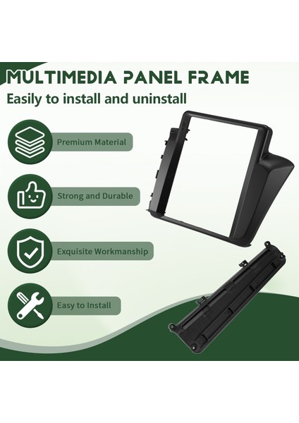 Honda Civic Için Araba Multimedya Panel Çerçevesi 2012 2013 2014 2015 9 Inç Android Stereo Panel (Yurt Dışından) indirimleri