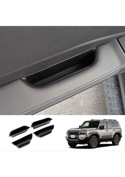 Toyota Prado LC250 2023 Otomobil Iç Aksesuarları Için Araba Kapısı Kol Masarısı Depolama Kutusu Organizatör Saklama Kutusu (Yurt Dışından) modelleri
