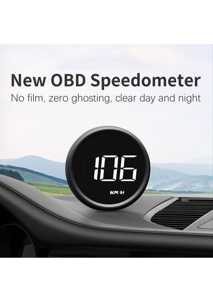 Hud B1 Obd Projektör Ekranı Baş Üstü Göstergesi Aşırı Hız Alarmı Rpm (Yurt Dışından) fiyatları