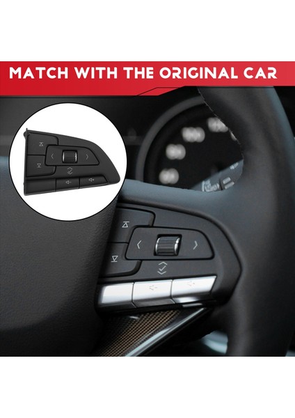 Cadillac Xt4 2019-2021 Için Isıtma Fonksiyonu ile Araç Direksiyon Simidi Seyir Kontrol Anahtarı Düğmesi 86522937 86522934 (Yurt Dışından) indirimleri