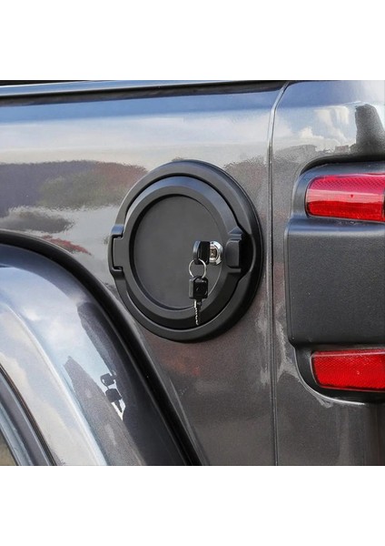 Araba Yakıt Gaz Deposu Kapak Jeep Wrangler Jl Jlu 2018-2023 Tank Kapağı Için Anahtarla Kilitleme Yakıt Kapısı (Yurt Dışından) fırsatları