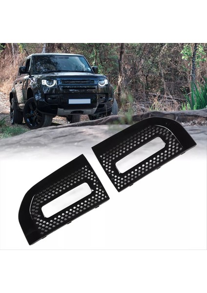 LR129432, LR129431 Ön Tampon Sisli Işık Kapağı Izgara Trim Faresi Land Rover Defender L663 90 110 130 2020-2023 (Yurt Dışından) indirimleri