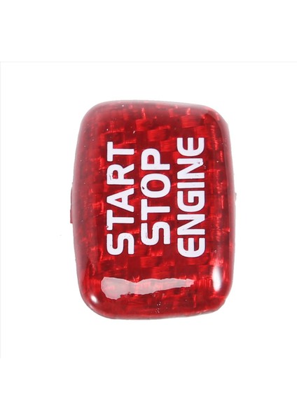 Karbon Fiber Araç Motoru Başlat Düğmesi Sticker Volvo V40 V60 S60 S60L XC60 S80L S80 Iç Aksesuarlar (Yurt Dışından)