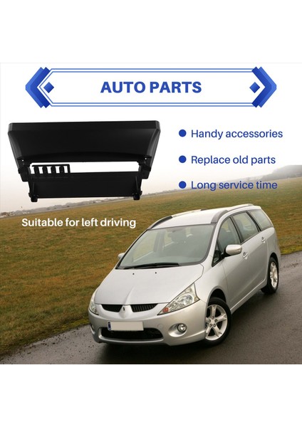 9 Inç Araba Çerçevesi Fasya Android Ses Montajı Adaptör Çizgisi Döşeme Kiti Mitsubishi Grandis 2003-2011 Lhd (Yurt Dışından) modelleri