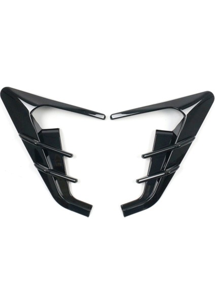 Tesla Model 3 Için Highland 2024 Yan Kamera Koruma Kapağı Yan Çamurluk Kapak Döşeme Çıkartmaları - Parlak Siyah (Yurt Dışından)