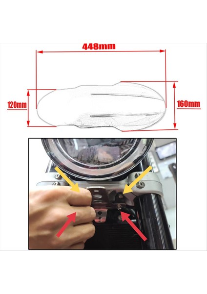 Husqvarna Svartpilen Için Motosiklet Ön Çamurluklar 401 Vitpilen 401 SVARTPILEN401 Svartpilen 250 2018-2023 (Yurt Dışından) indirimleri