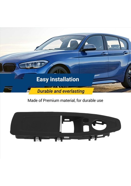 Araç Sürücüsü Yan Pencere Kilit Asansör Anahtarı Panel Kapak 51417326359 51417326361 Bmw 1 2 4 Seri F21 F22 F32 F83 Siyah (Yurt Dışından) fırsatları
