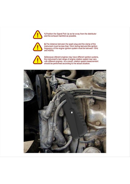 BT-705A Otomotiv Sinyal Pick-Up, Endüktif Motor 300-1200 Rpm Kelepçe Kurşun, Dijital Multimetre Için Pikap Kurşun Aksesuar (Yurt Dışından) indirimleri