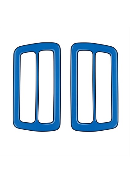 Toyota Tacoma Için Araç Ingutuzu Panel Hava Çalışma Çerçeşik Tacoma 2024 A/c Hava Outlet Döşeme Etiketleri Araç Aksesuarları Mavi (Yurt Dışından)