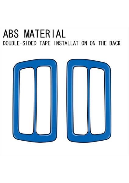 Toyota Tacoma Için Araç Ingutuzu Panel Hava Çalışma Çerçeşik Tacoma 2024 A/c Hava Outlet Döşeme Etiketleri Araç Aksesuarları Mavi (Yurt Dışından) modelleri