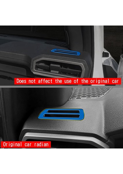 Toyota Tacoma Için Araç Ingutuzu Panel Hava Çalışma Çerçeşik Tacoma 2024 A/c Hava Outlet Döşeme Etiketleri Araç Aksesuarları Mavi (Yurt Dışından) fırsatları