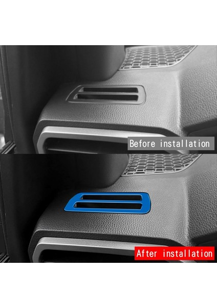 Toyota Tacoma Için Araç Ingutuzu Panel Hava Çalışma Çerçeşik Tacoma 2024 A/c Hava Outlet Döşeme Etiketleri Araç Aksesuarları Mavi (Yurt Dışından) indirimleri