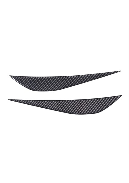 Corvette C7 Için 2014-2019 Yumuşak Karbon Fiber Araç Ön Tampon Alt Köşe Kapak Trim Ön Dudak Çıkartma Çıkartma (Yurt Dışından)