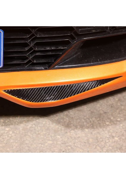 Corvette C7 Için 2014-2019 Yumuşak Karbon Fiber Araç Ön Tampon Alt Köşe Kapak Trim Ön Dudak Çıkartma Çıkartma (Yurt Dışından) modelleri