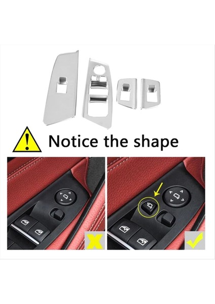 Bmw 5 Serisi G30 Lhd Için Araba Kapı Kolu Cam Anahtarı Kapağı (Yurt Dışından) indirimleri
