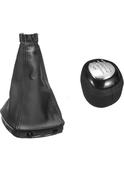 6 Hızlı Dişli Değiştirme Deri Deri Yürüyüşçi Önyükleme Kapak Kılıfı Saab 93 9-3 Ss 2003-2012 Araba Stili (Yurt Dışından)