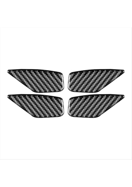 Bmw 5 Serisi G30 G38 2018-2021 Karbon Fiber Araç Iç Kapı Kasesi Kapak Döşeme Dekoratif Çıkartmalar Iç Accessoriess (Yurt Dışından)
