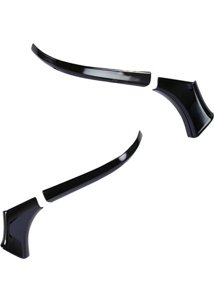 Toyota Harrier Venza XU80 2020-2022 Rhd Siyah Için Araba Yan Kapı Ayna Trim Diken Diken Ayna Taban Dekor Kapağı (Yurt Dışından) indirimleri