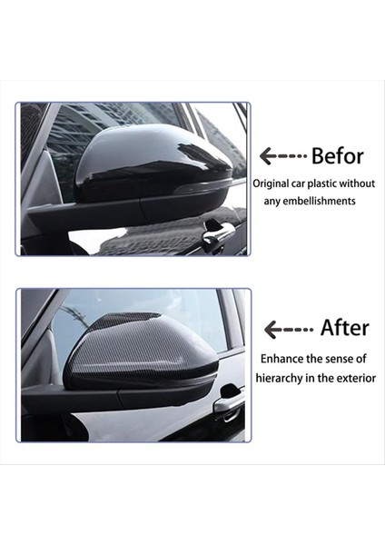 Ford Explorer Için 2020 2021 2022 2023 Dış Yan Ayna Kapakları Ayna Kapak Trim Aksesuarları (Karbon Fiber) (Yurt Dışından) fiyatları