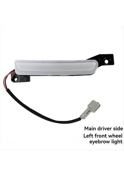 Chery Jetour Traveler T2 Araba Çarkı Kaş Lambası Modifikasyonu Sol ve Sağ Ön Tekerlek Kaş Lambası Ön Sol (Yurt Dışından) fırsatları
