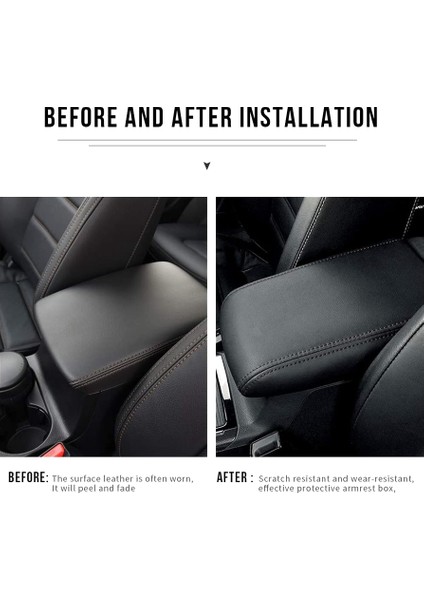 Mazda Cx-5 2018 2019 Için Araba Deri Merkezi Konsol Kutusu Ped Kol Dayama Kapağı Koruyucu Kapak (Yurt Dışından) modelleri