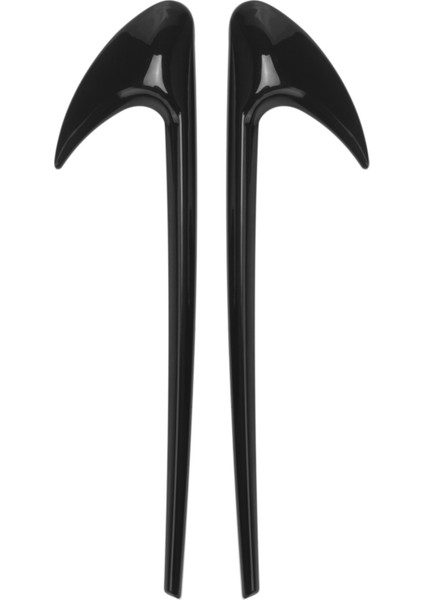 2pcs Araba Tarafı Çamurluk Döşeme Mercedes Benz E Sınıf W213 C-Serisi W205 Refit E63S Amg Aksesuarları Siyah (Yurt Dışından)