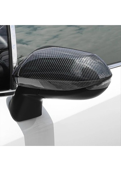 Toyota Yaris Atıv/vıos 2023 2024 Araba Dikizim Kapağı Yan Kanat Kapı Ayna Kapak Trim Aksesuarları Abs Karbon Fiber (Yurt Dışından) modelleri