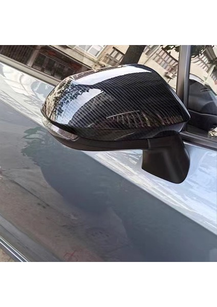 Toyota Yaris Atıv/vıos 2023 2024 Araba Dikizim Kapağı Yan Kanat Kapı Ayna Kapak Trim Aksesuarları Abs Karbon Fiber (Yurt Dışından) fırsatları