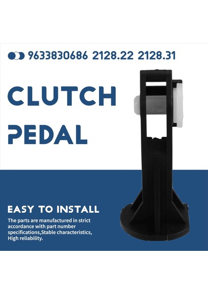Plastik Debriyaj Pedalı 2128.22 2128.31 9633830686 Berlingo Için 1996-2008 Xsara 1998-2005 Peugeot 306 (Yurt Dışından) fırsatları