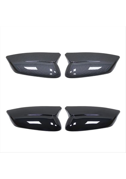 Kıa Ev6 2022 2023 Araba Dış Aksesuarları Parlak Siyah Için Araba Yan Kanat Ayna Kapağı Dikiz Ayna Kabuk Kapakları Kasa (Yurt Dışından) fırsatları