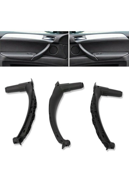 Araba Iç Kapı Paneli Sap Çekme Kapağı 3pcs Set For-Bmw E70 X5 (Yurt Dışından) indirimleri