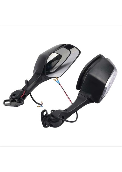 Kawasaki Ninja Için LED Turn Sinyalleri Işıkları ile Motosiklet Dikizli Aynalar 400 650 ZX-10R ZX10R (Yurt Dışından)