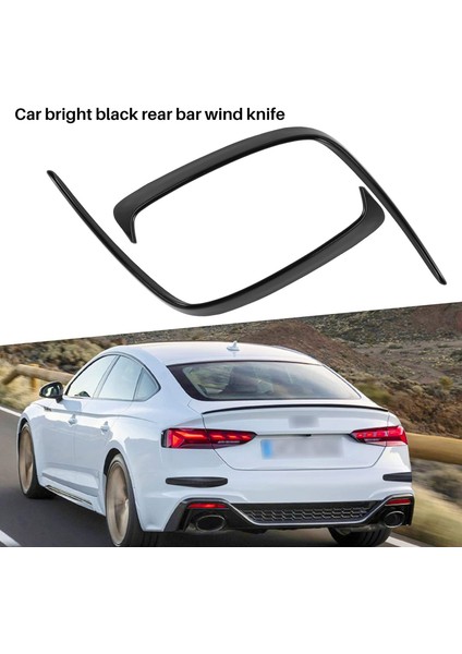 Parlak Siyah Arka Çubuk Rüzgar Bıçağı Modifiye Dekoratif Dış Araba Çıkartmaları Mercedes-Benz A-Serisi W176 A200 A250 A45 Amg 2013-2016 (Yurt Dışından) fırsatları