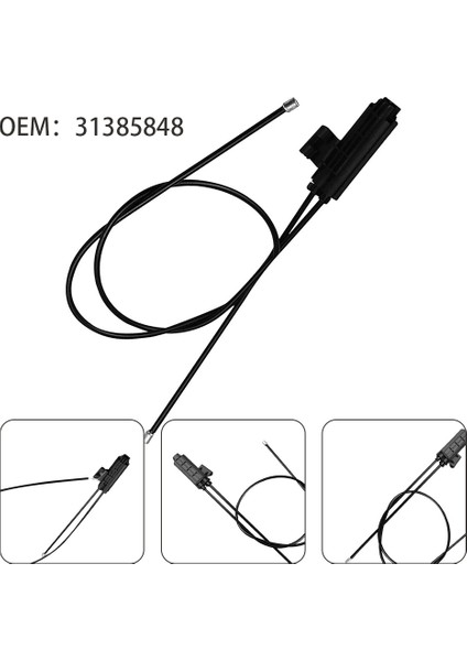 31385848 Araba Motor Kaputu Açma Kablosu Ön Kapak Kablosu (Yurt Dışından) fiyatları
