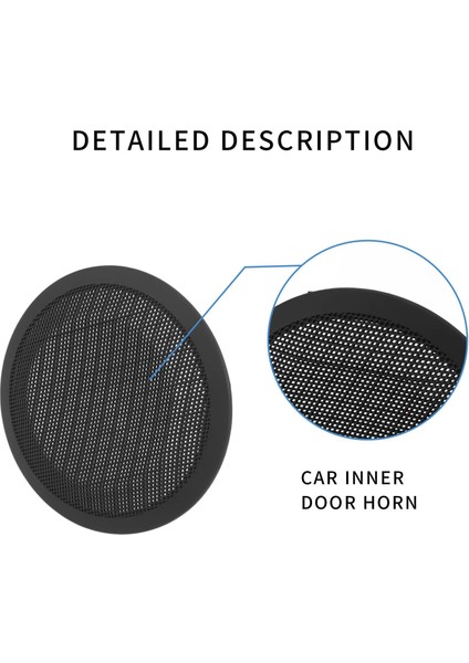 Araba Yükseltilmiş Iç Kapı Hoparlör Tweeter Kapak Trim For-Bmw X1 E84 E90 E91 51417144559 (Yurt Dışından) modelleri
