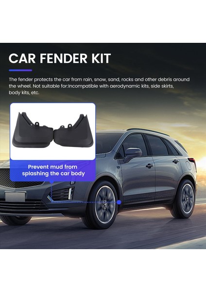 Cadillac Escalade Için Araba Çamurluk Su Koruması Yumuşak Çamurluk Cildi 2021-2023 (Yurt Dışından) fırsatları