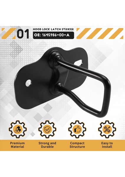 Tesla Model 3 2021-2024 Araç Ön Kaput Kilidi Mandalı (Yurt Dışından) fırsatları