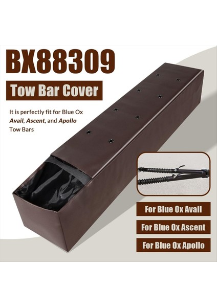 BX88309 Blue Ox Baskı Için Çekme Çubuğu Kapağı, Yükseliş, Apollo Tow Çubukları, Hava Dayanıklı Koruma (Yurt Dışından) fiyatları