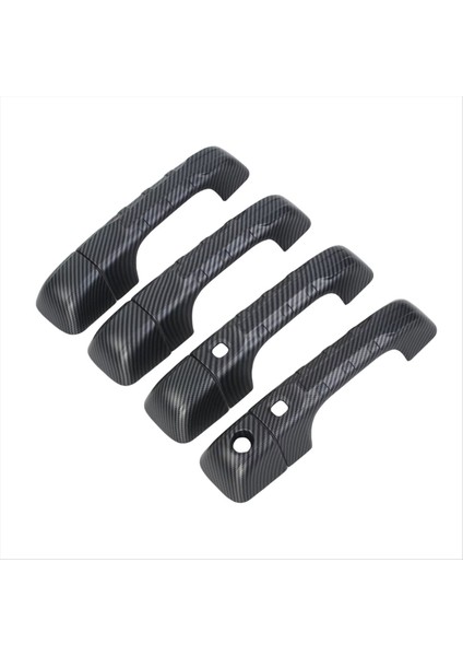 Dodge Ram Trx 1500 2023 2024 Araç Dış Kapı Tutucu Kapak Kapağı Akıllı Anahtar Dönemi Trim Aksesuarları Abs Karbon Fiber (Yurt Dışından)