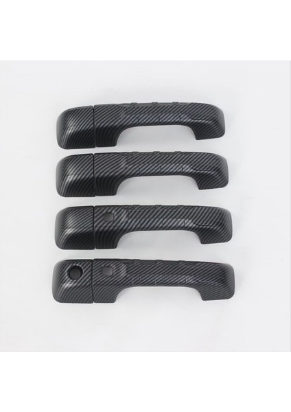 Dodge Ram Trx 1500 2023 2024 Araç Dış Kapı Tutucu Kapak Kapağı Akıllı Anahtar Dönemi Trim Aksesuarları Abs Karbon Fiber (Yurt Dışından) modelleri