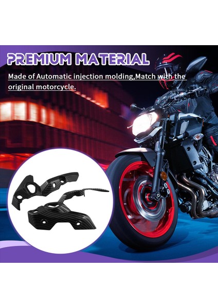 Motosiklet Head Fairings Ön Far Kapağı Yamaha MT07 FZ07 Mt-07 Fz-07 mt Fz 07 2014 -2017 (Yurt Dışından) indirimleri