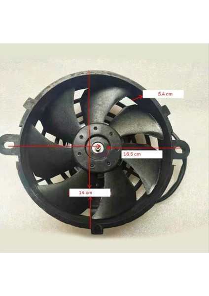 5 Inç 12V Motosiklet Soğutma Fanı (Yurt Dışından) indirimleri