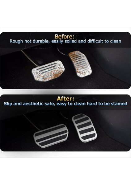 Ford F150 2021-2023 Fren ve Hızlandırıcı Gaz Pedalı Için Ayak Pedal Pedleri Araba Yedek Pedallar Aksesuarları (Yurt Dışından) fırsatları