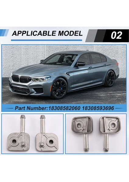 Bmw M5 X3 X4 G01 G08 G02 G30 G11 G12 Için Araç Arka Susturucu Braketi (Yurt Dışından) indirimleri