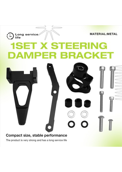 Yamaha Için Motosiklet Direksiyon Amortisörü Sabitleyici Braket Montaj Kiti (Yurt Dışından) indirimleri